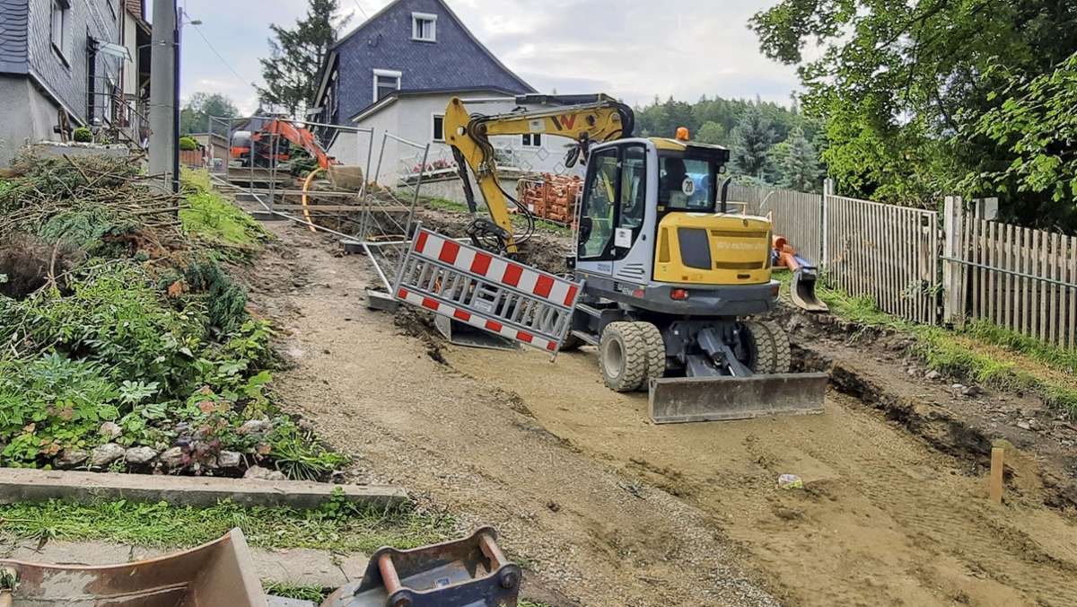 Straßenbau in Möhrenbach: Straßenbau nicht im Eiltempo, dafür aber gründlich