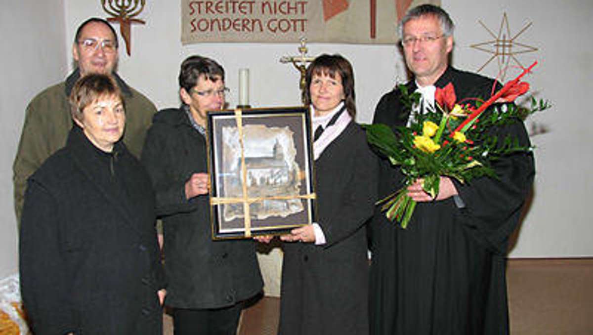 Meiningen: Kirchgemeinde Reichenhausen feierte das 25. Dienstjubiläum ihres Pfarrers