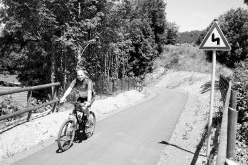 Der Mommelsteinradwanderweg wird seit seiner Eröffnung von der großen Radfahrerfamilie gern und oft genutzt.  Foto: fotoart-af.de Foto:  