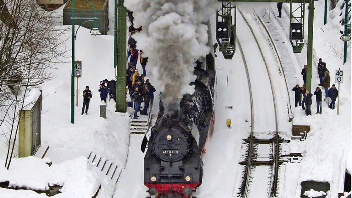 Eisenbahn: Der Rodelblitz könnte wieder dampfen