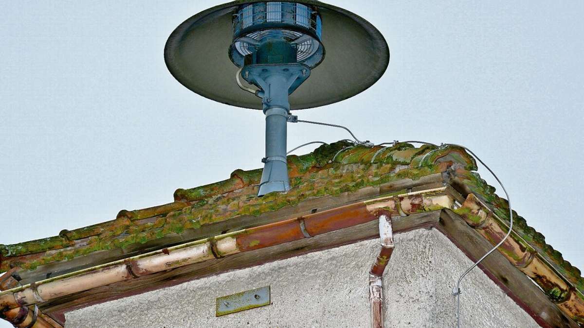 Sonneberg/Neuhaus: Sirenensignale hallen kaum noch über die Dächer