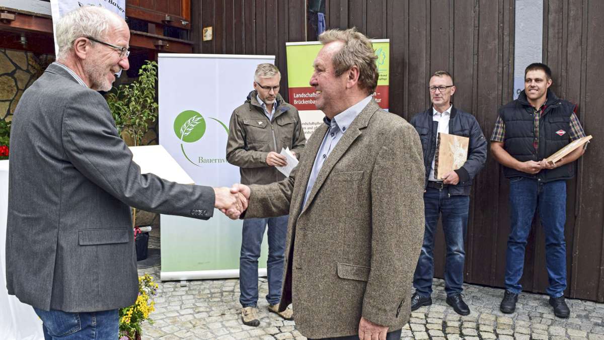 Auszeichnung: Gerhard Schmidt ist Natura-2000-Landwirt des Jahres