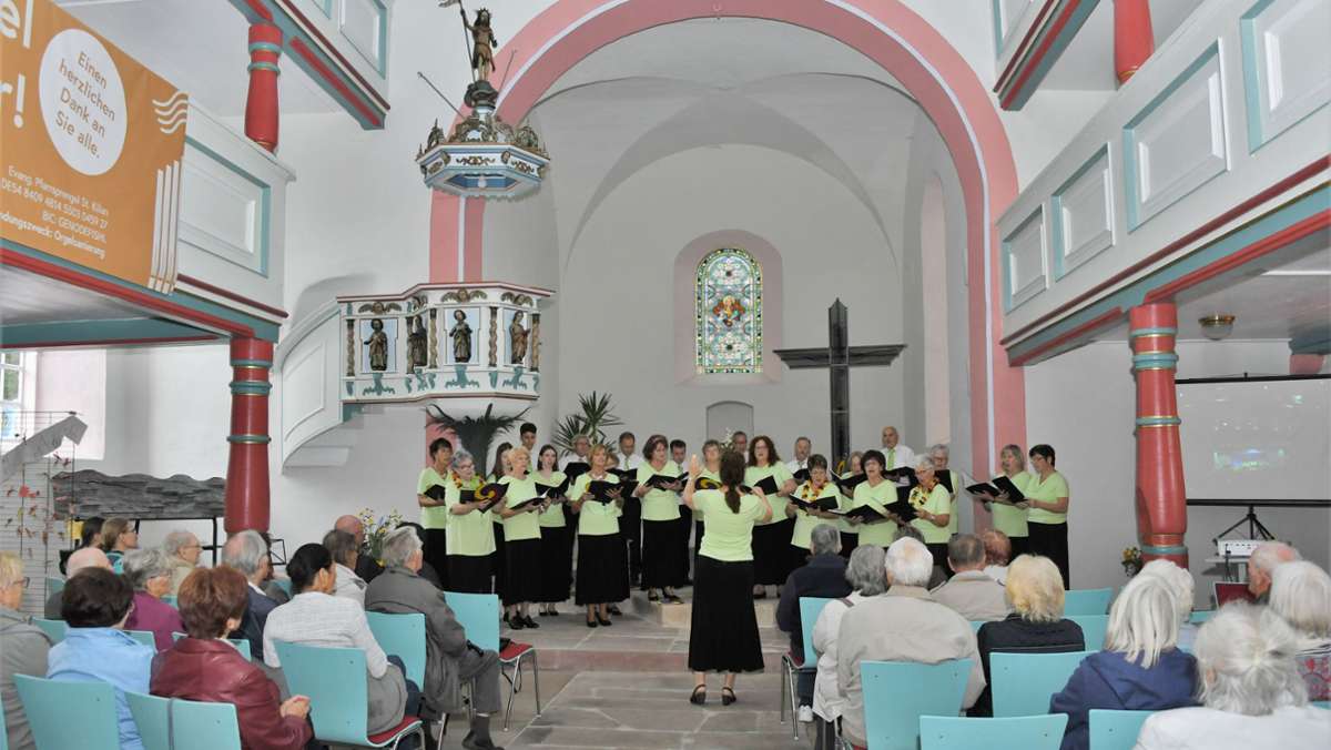 In Kirche St. Kilian: Weitgereister Chor zeigt sein Olympia-Programm
