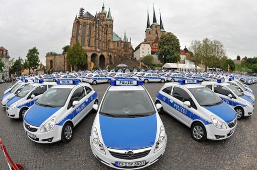 Erfurt: Von 100 Dienstwagen der Ministerien sind nur 16 von Opel