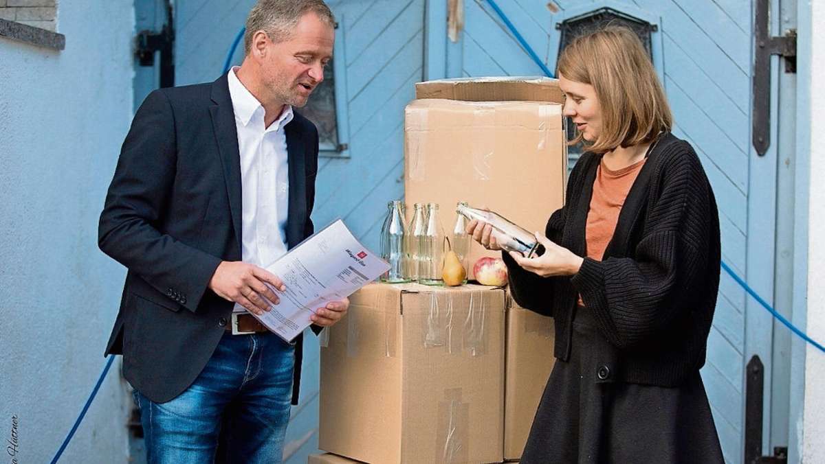 Suhl/ Zella-Mehlis: Geschenk: 300 Flaschen für den eigenen Apfelsaft
