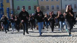 Flashmob in der Kreisstadt: Hildburghausens Mitte wird  Tanzfläche
