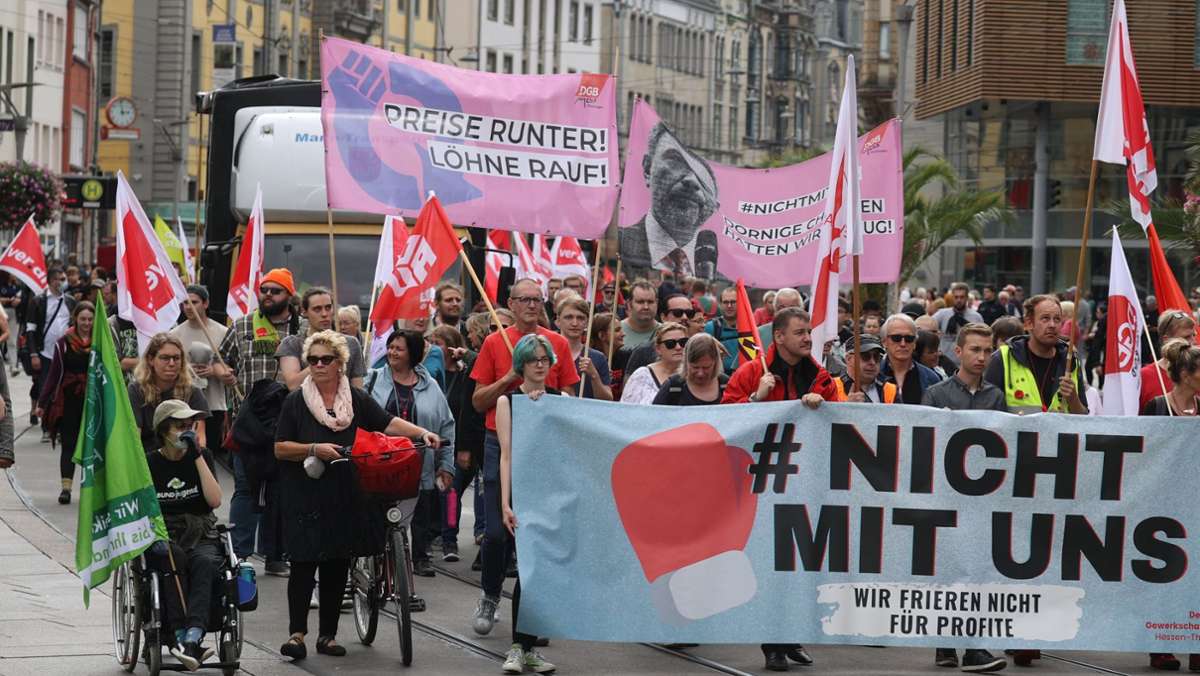Demos in Erfurt und Bad Salzungen: Krisen-Protest in Thüringen wächst