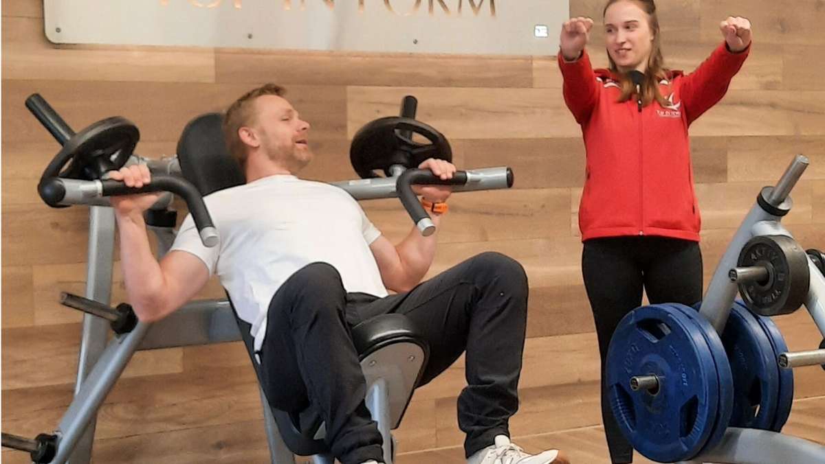 Umzug Fitnessstudio Ilmenau: Gewichte und Geräte stehen bereit