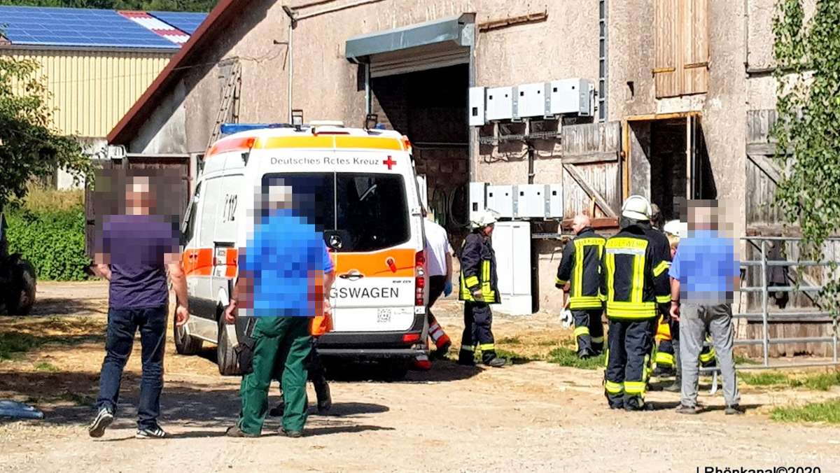 Meiningen: Fünfjähriger Junge gerät in Futter-Maschine und wird schwer verletzt