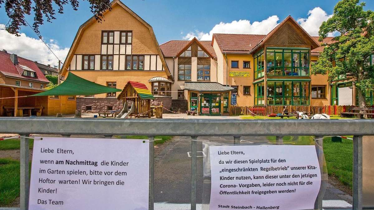 Steinbach-Hallenberg: Zweiter Corona-Fall bestätigt: Kindergarten wieder dicht