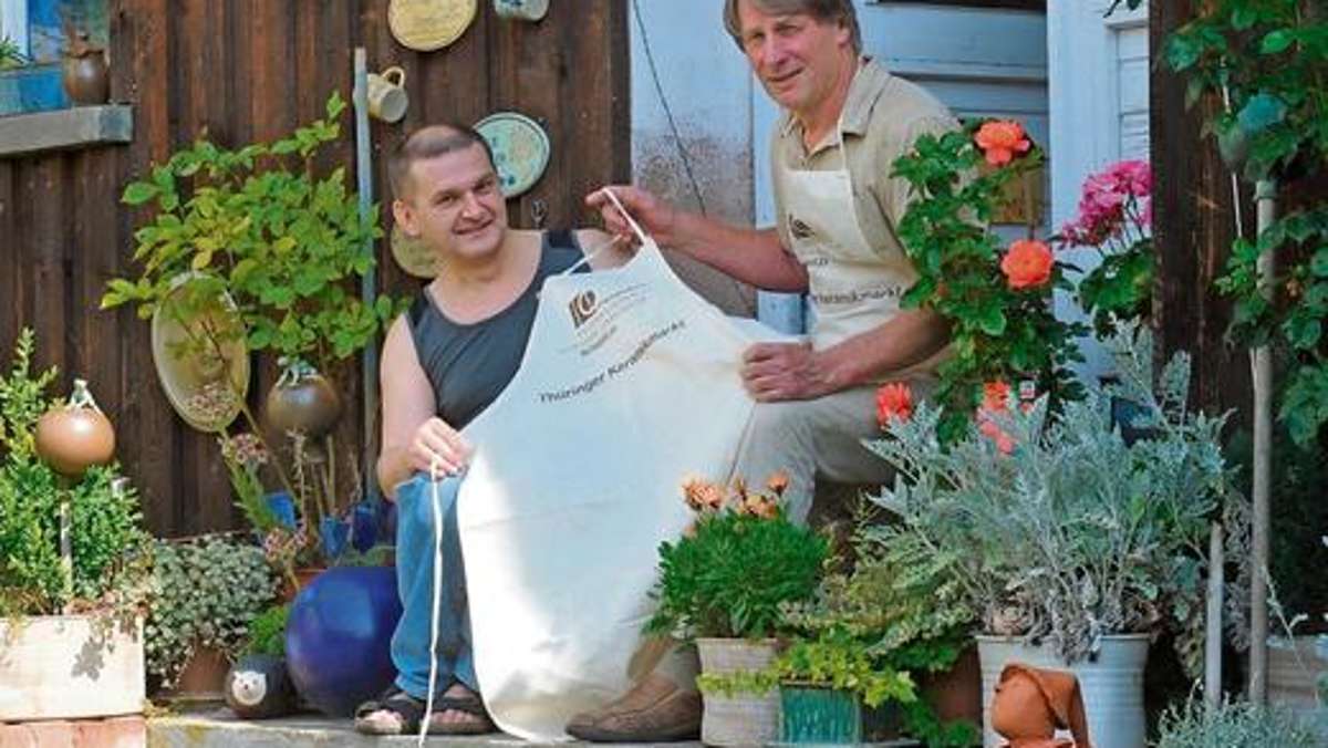 Hildburghausen: Bunt, bunter, Keramikmarkt
