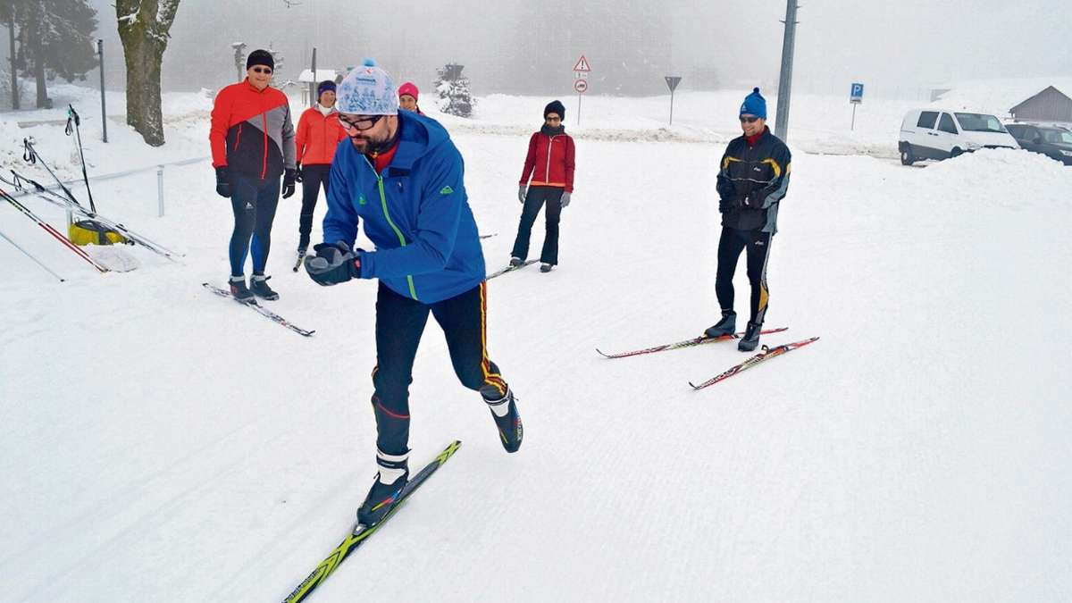 Ilmenau: Skikurse stehen hoch im Kurs