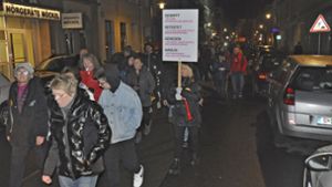 1100 Menschen demonstrieren in Meiningen gegen Corona-Politik