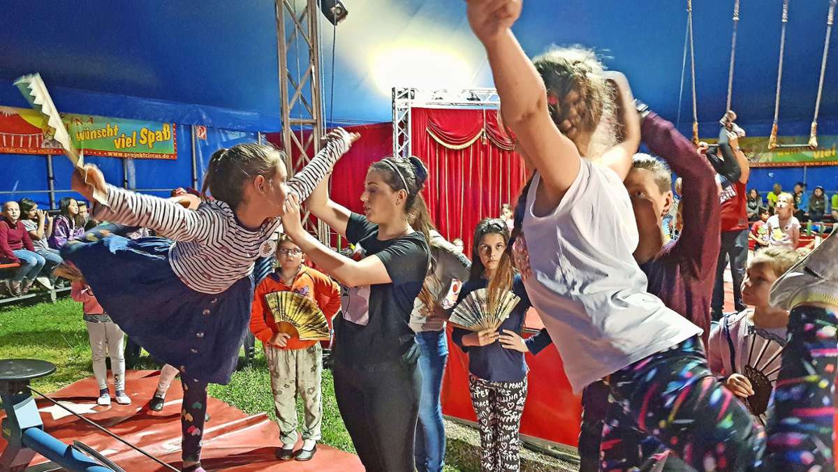 Zirkusprojekt Grundschule Gehren: Manege frei für die kleinen Zirkusstars