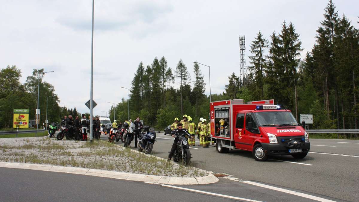 Suhl/ Zella-Mehlis: Biker-Ausflug nach Suhl endet  im Krankenhaus