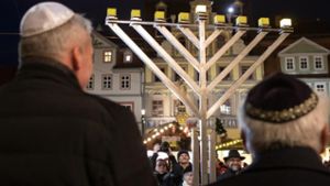 Jüdische Landesgemeinde feiert Chanukka-Fest in Erfurt