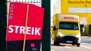 Mehr als 300 Thüringer Post-Beschäftigte im Warnstreik