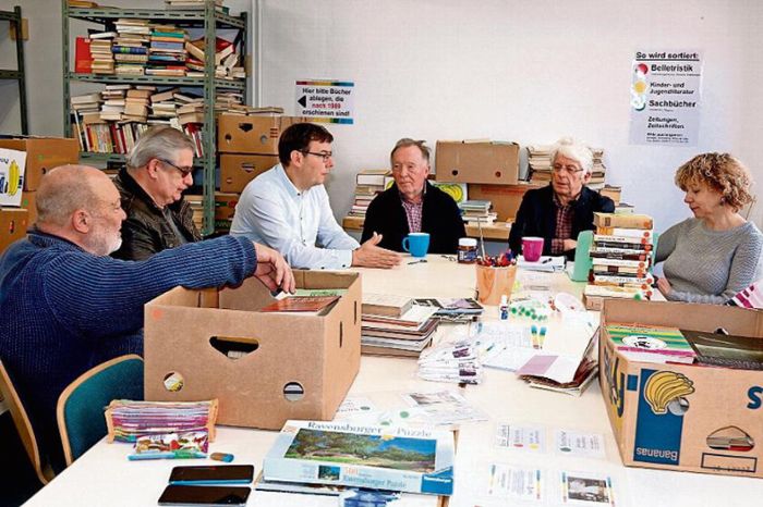 Schmalkalden: Sodann-Bibliothek: Ein Mann im Bücher-Glück