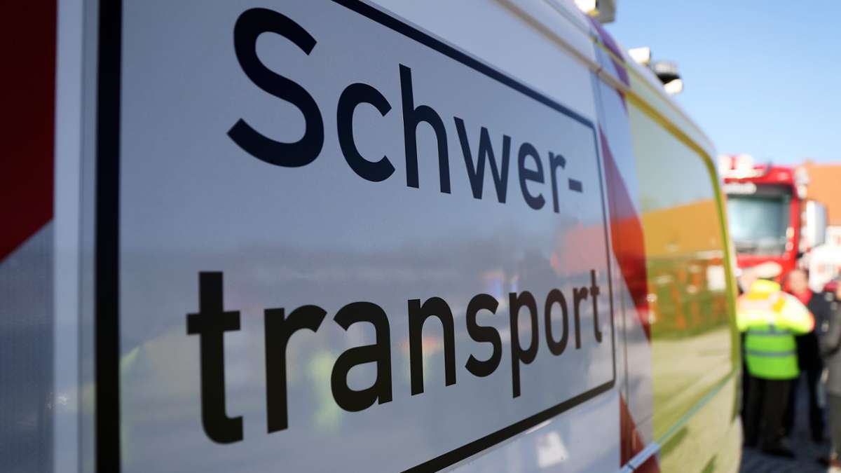 Thüringen: Schwerlasttransporter sollen häufiger ohne Polizeibegleitung rollen