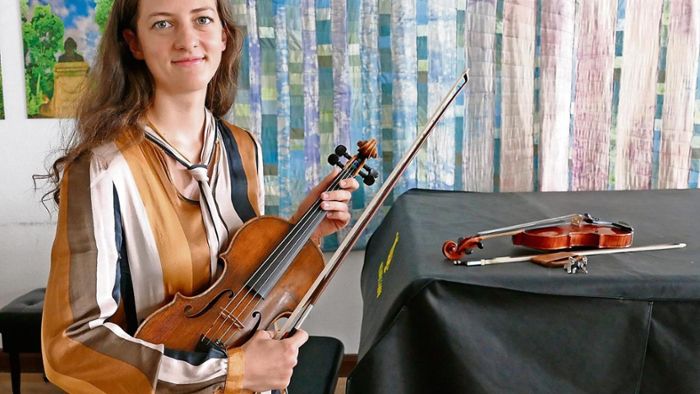 Neue Geigenlehrerin heißt Viola und spielt auch Viola