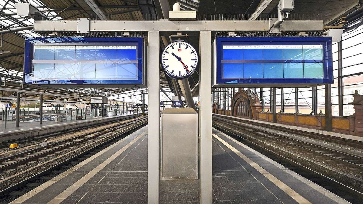 Erfurt: Toter Mann im Gleis: Hauptbahnhof gesperrt