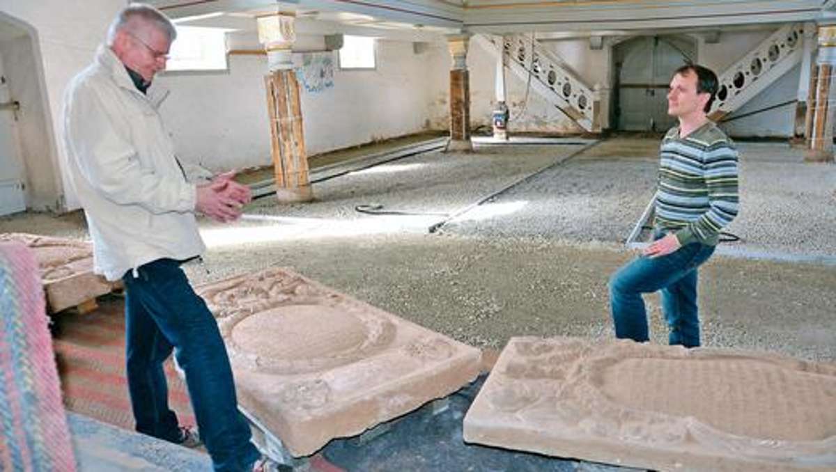 Meiningen: Neuer Fußboden und alte Grabplatten im Visier