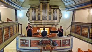 Orgel und Trompeten im Einklang