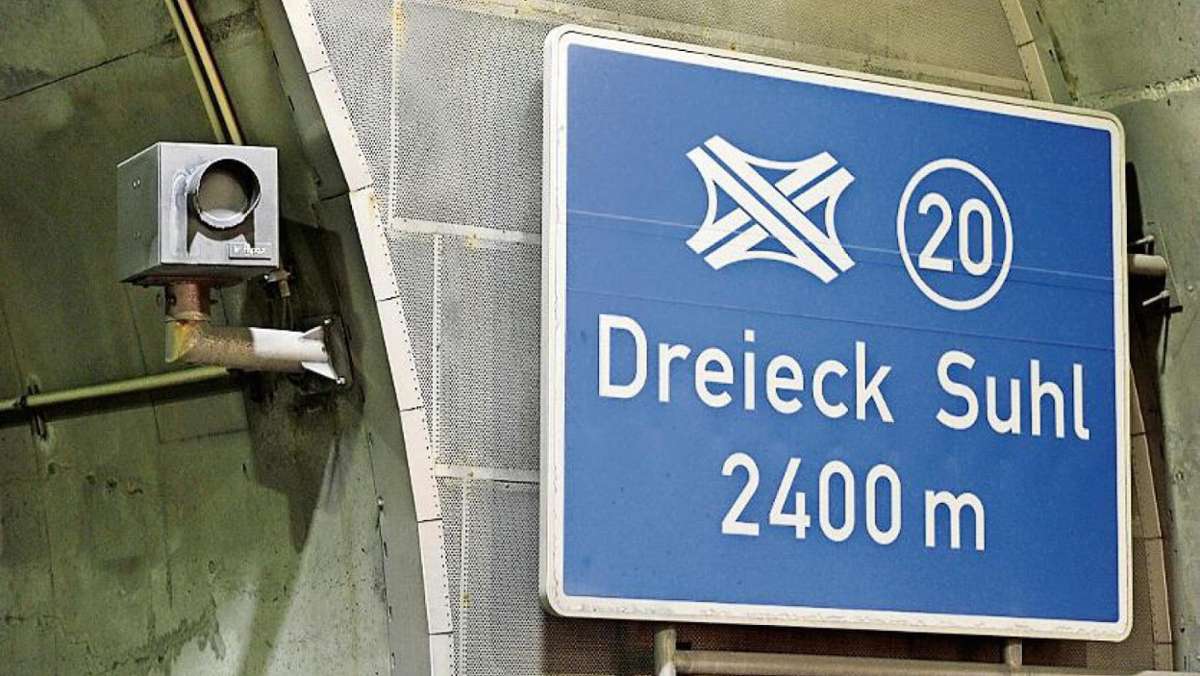Thüringen: Juristische Zweifel an Tunnel-Blitzern