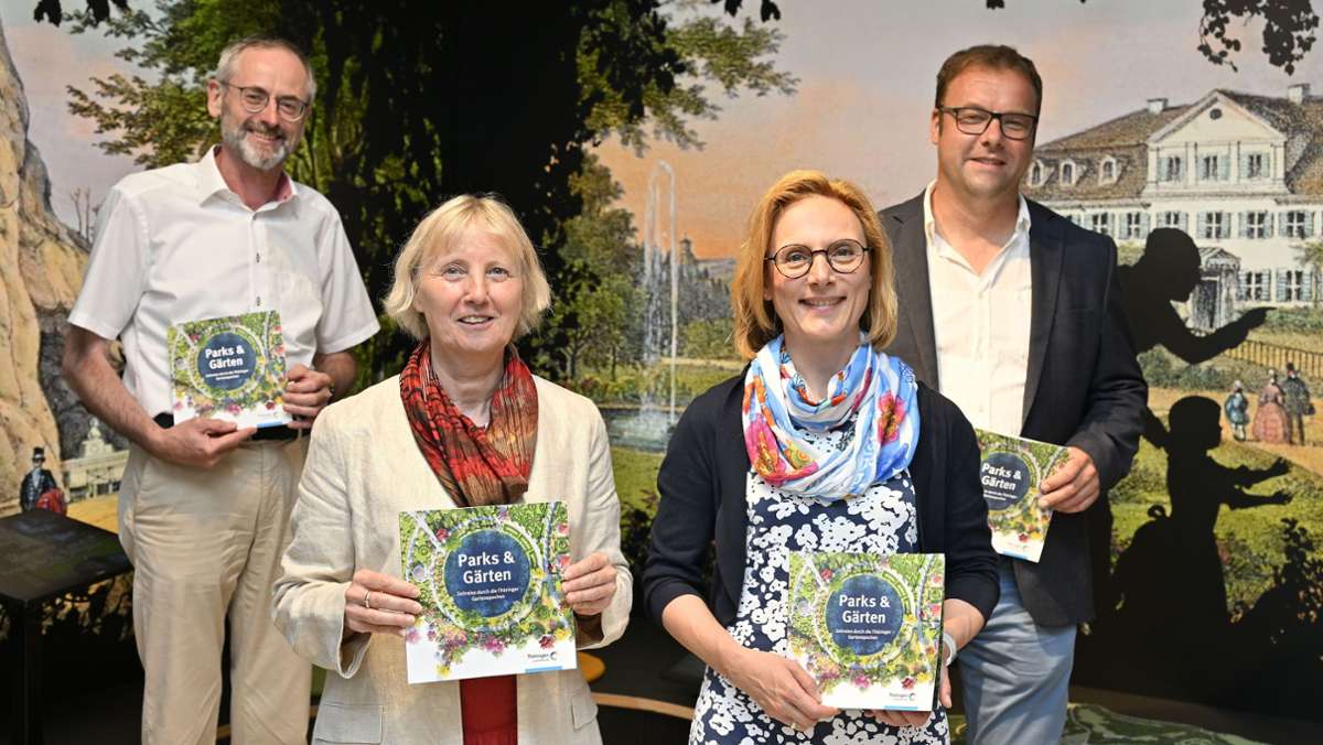 Ehemalige BUGA-Außenstandorte: Broschüre  soll Lust auf Thüringer Gärten und Parks machen
