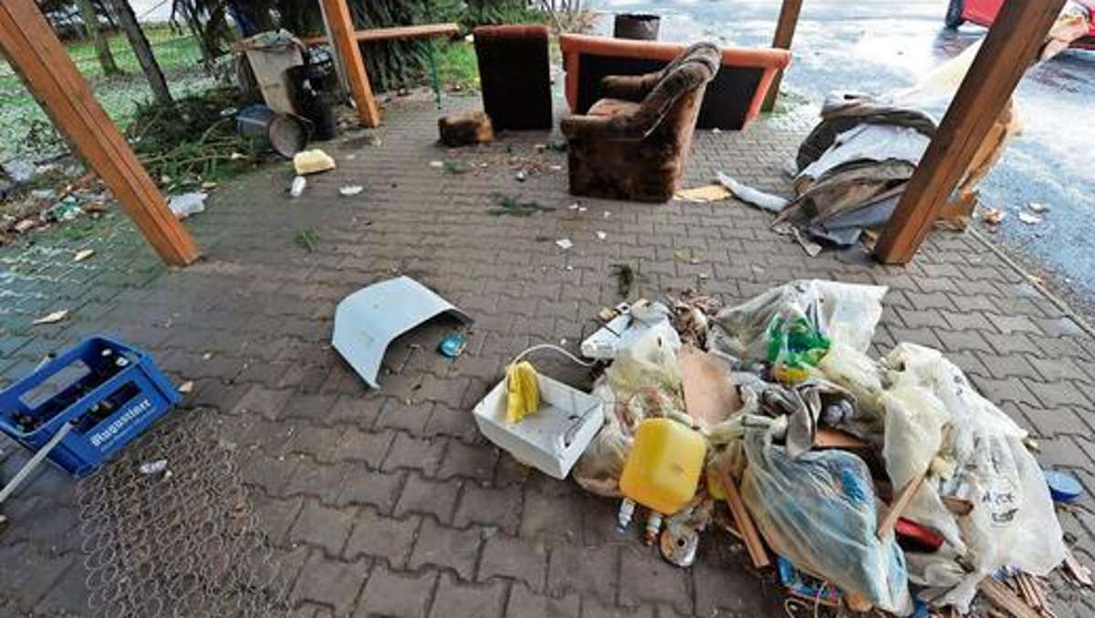 Hildburghausen: Die Müllecke macht Probleme