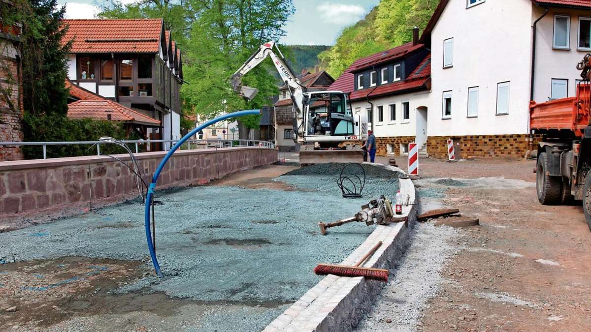 Steinbach-Hallenberg: Pflastervielfalt für neues Kleinod
