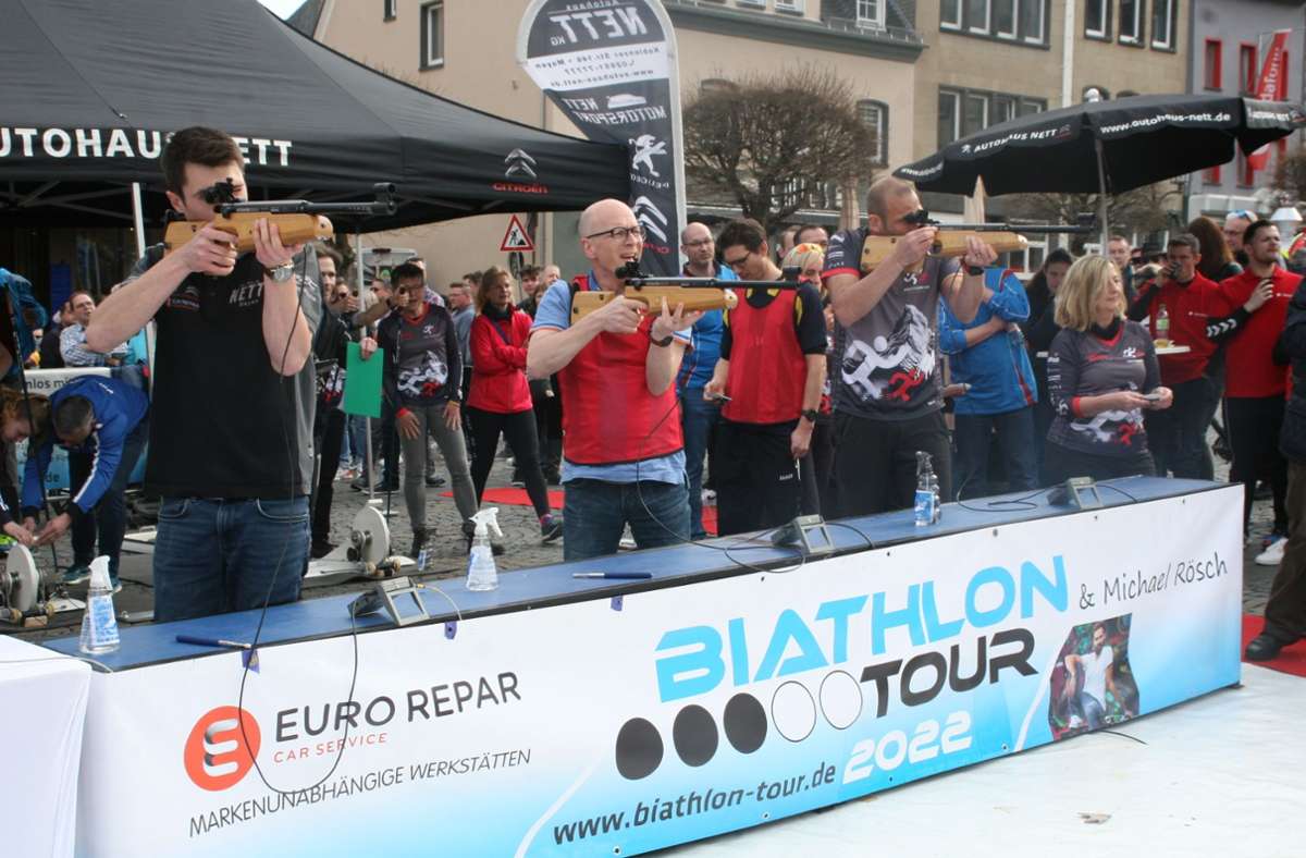 City-Biathlon kommt zum Stadtfest nach Zella-Mehlis.