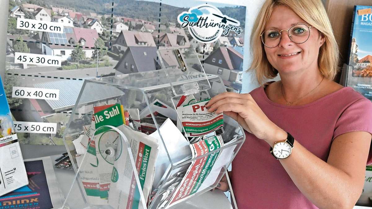 Suhl/ Zella-Mehlis: Eröffnungsgewinnspiel: Glücksfee Anja verlost tolle Preise