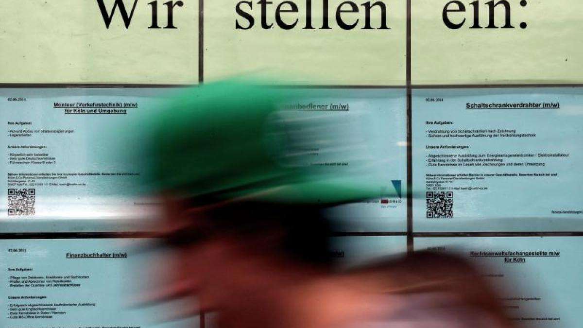 Wirtschaft: Thüringer Stellenwunder - Senius für sozialen Arbeitsmarkt
