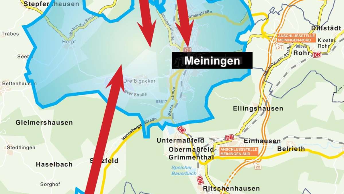 Meiningen: Die Stadt wächst mit ihren Aufgaben