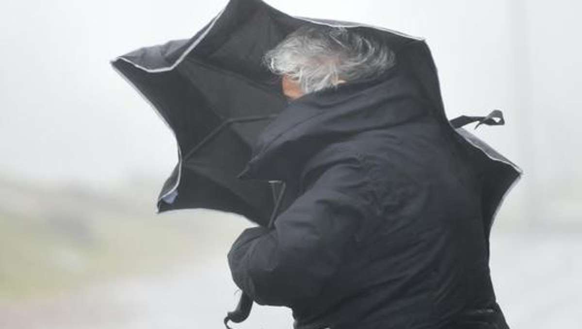 Thüringen: Ungemütliches Wochenend-Wetter: Sturmböen und Regen