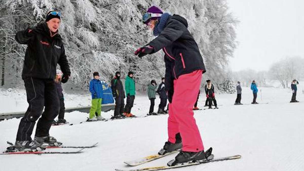 Hildburghausen: Endlich wieder Wintersport