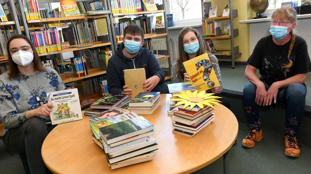 Sonneberg: Eine Bibliothek to go auf dem Schulgelände