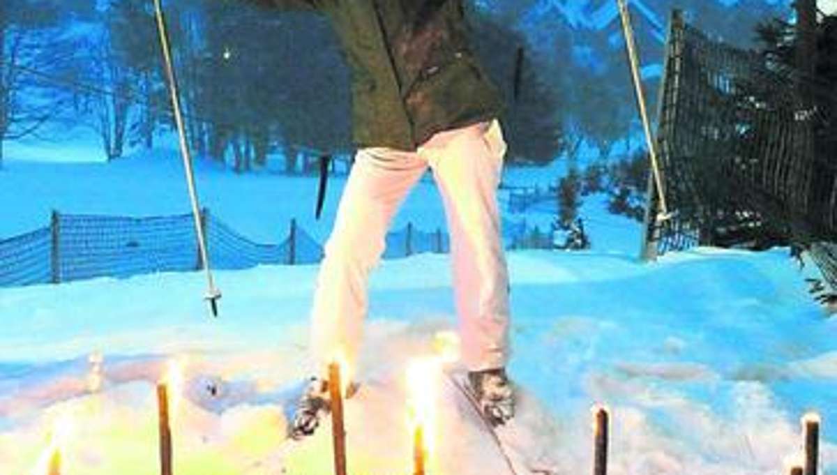 Sonneberg/Neuhaus: Rockröhre verbrachte den Valentinstag am Skilift