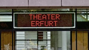 Wegen finanzieller Lage spart Theater Erfurt beim 