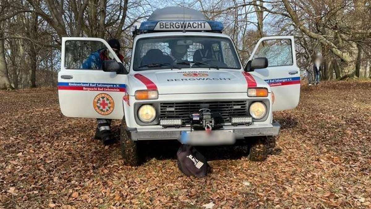 Medizinischer Notfall: Bergwacht unterstützt Rettungsdienst im Altensteiner Park
