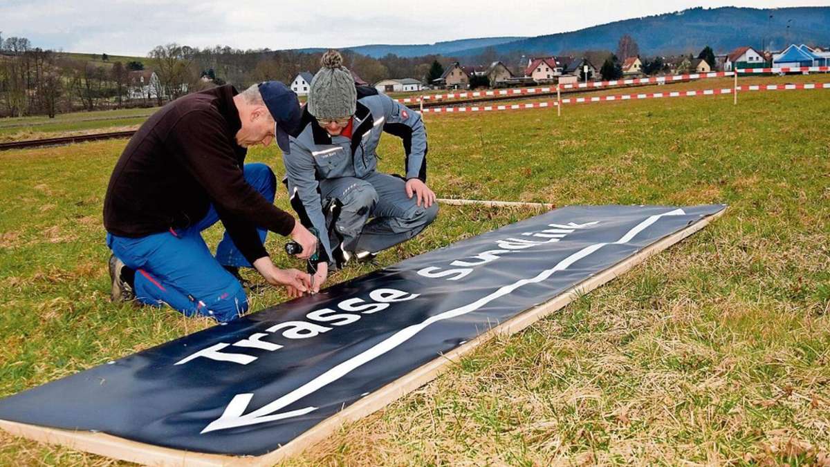 Schmalkalden: Südlink-Gegner: Trassenpläne für Region unverändert