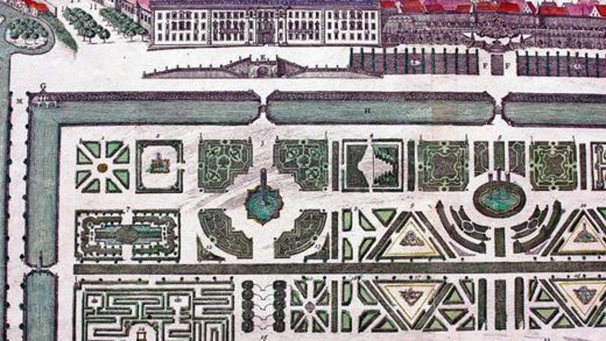 Hildburghausen: Der Schlossgarten im Wandel der Jahrhunderte