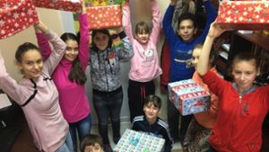 Weihnachtspaketaktion: Freude und Hoffnung bringen