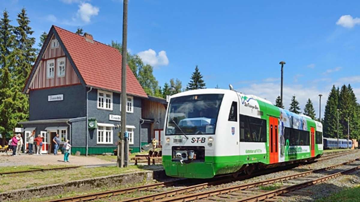 Süd-Thüringen-Bahn: Mit dem Sonderzug zum Rennsteiglauf