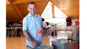 Kommunal Wahl Thüringen 2024: Udo Bätz wird Steinacher Stadtchef