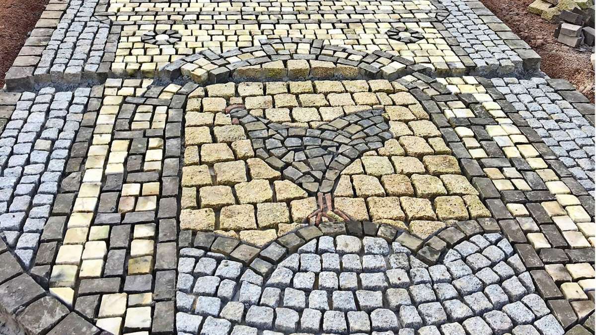 Wappen von Kaltennordheim: Die schwarze Henne ist nun zuoberst