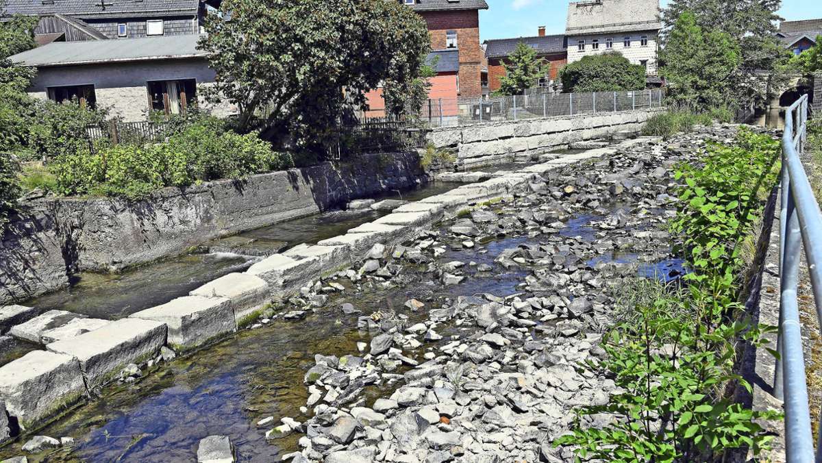 Dürre im Kreis Sonneberg: Aus Flüssen darf  nichts geschöpft werden