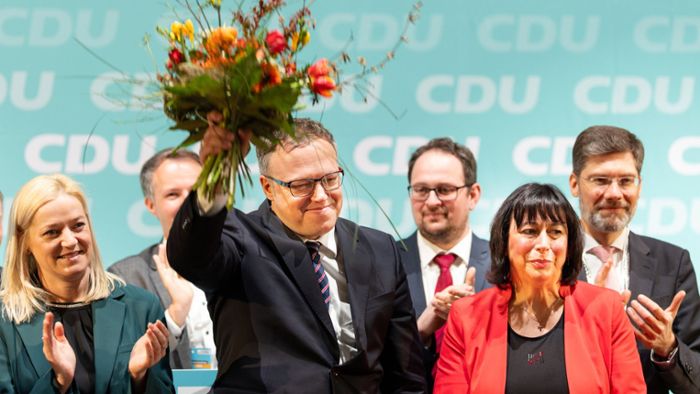 Voigt mahnt seine CDU  zu Geschlossenheit