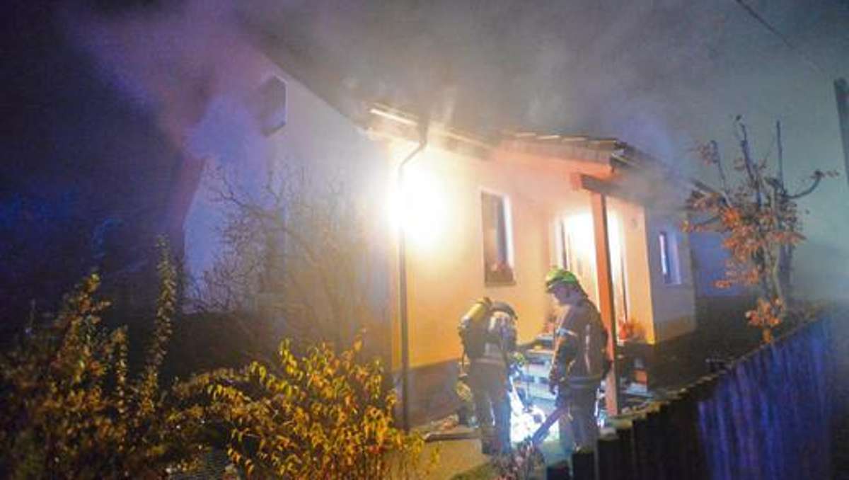 Sonneberg/Neuhaus: Brand in einem Sonneberger Wohnhaus schnell gelöscht